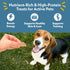 Fresh Is Best Beef Heart Fillets Freeze Dried Dog Treats Raw Freeze Dried Dog Food for Cats & Canines Training Treat