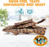 Pack 100% 3.5oz Approved Beef Heart for Dogs - Dehydrated Beef Jerky Dog Treats - Single Ingredient Treat for Training