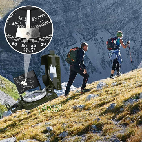 High Precision Waterproof Outdoor Sighting Compass for Survival