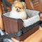 PETSFIT Car Seat for Dogs, Waterproof PU Leather Dog Car Seat for