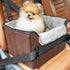 PETSFIT Car Seat for Dogs, Waterproof PU Leather Dog Car Seat for