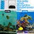 18 206/207 Set, Threlaco Pcs Compatible with Fluval Aquarium Filters Sponge Including Foam Pad, Water Polishing Pad