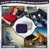 BrightRow 4 Pack 15 12 5.9 Inches Backpacking Inflatable Stadium Seat Cushion with Built-in Pump, x x Self-Inflating