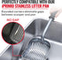 iPrimio Monster Cat Litter Scooper, 17 Inch Long Handle with Soft Grip, Sturdy Extra Large Deep Shovel Scoop