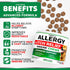 170 3 Dog Allergy Relief Chews - Dog Itching Skin Relief Treatment Pills - Treats - Anti-Itch Chewables - Itchy and Paw