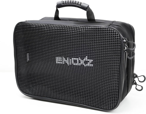 Large Double Sided PVC Mesh Tackle Bags Wallet | Heavy Duty Water-Resistant Fish Grab Bag with Optimal Drainage