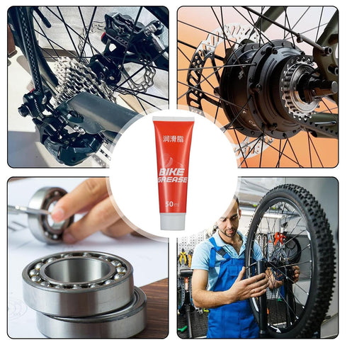 Generic 50ml Chain Grease - Synthetic Waterproof Grease, Bikes Maintenance Oil, Professional Grade Lubricant for Chain