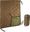 USGI Industries Military Woobie Blanket, Thermal Insulated Camping Blanket with Carry Bag