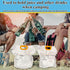 12 Pack 1.3 Tessco for you Gallon Collapsible Water Storage Bag Water Container Emergency Jug Plastic Storage Pouch