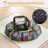 98.4" Chinchilla, Guinea Pig Playpen with Tunnel, Rainbow Playpen with Extended Tube & Open Side, Rabbit Playpen