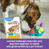 Brightkins Cupcake Party Treat Puzzle for Dogs - Fun Interactive Birthday Toy for All Breeds Small