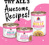 6oz (Pack 8) Weruva Awesome Belly Wet Dog Food, Beef & White Rice, Can