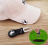 Personalized Golf Ball Markers, Double-Sided Cute Cat Logo Enamel with Magnetic Hat Clips