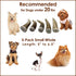 Elk Antler Chews for Dogs | Naturally Shed USA Collected Premium A-Grade Elk Antlers | 5-Pack Small Whole