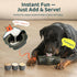 MENGJINGO 2 Pack Frozen Interactive Dog Toys for Aggressive Chewers, Long-Lasting Dogs Treat Holder to Keep Them Busy