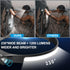 Headlamp Rechargeable 4-Pack, 6 Mode 1200 Lumens LED Headlamps with Motion Sensor for Camping, Hiking, Running