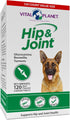 Vital Planet Natural Hip and Joint Supplement for Dogs, Herbal Blend with Green Lipped Mussel, MSM, Glucosamine (120