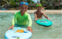 SwimWays Value Pack, Fish Face Guppy Goggles, Soft Swimmies, and Sea Monster Kick Trainer for Learning to Swim