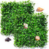 2 PCS Hermit Crab Climbing Toys, 10 x 10 Inch Faux Grass Mat for Aquarium Plants and Small Animals