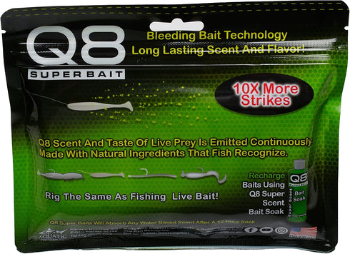 Q8 Super Bait Shrimps - Irresistible Fishing Lure
