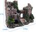 Aquarium Resin Castle Decoration, Stone Cave Hide House for Betta, Shrimp, Turtle Accessories