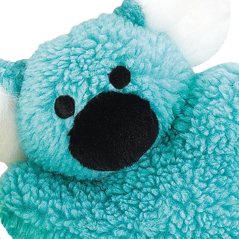 Zanies Cuddly Berber Baby Koala Dog Toy, Blue, 8-Inch