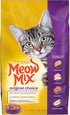 Meow Mix Original Choice Dry Cat Food, Complete & Balanced Nutrition, 3.15 Pound (Pack of 4)