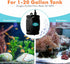 hygger Mini Air Pump Kit for 5-20 Gallon Fish Tank, 1W Small Fish Bowl with Air Tube and Bubbler Stone