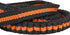 PET LIFE 'Retract-A-Wag' Durable Shock Absorption Stitched Pet Dog Leash, One Size, Orange