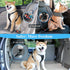 VIVAGLORY Dog Seat Belt, Heavy Duty Steel Rope Waterproof Safety Belt for Small Medium Dogs (22", Blue)