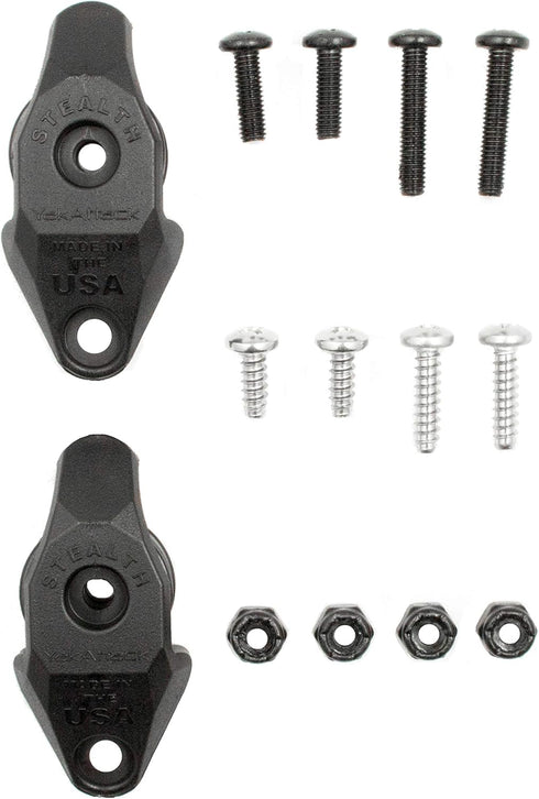 YakAttack Stealth Pulley – 2 Pack | Low-Profile Pulley for Anchor Trolley Systems & Rigging, USA-Made
