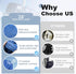600D 18W 20D 14H inch, Explore Land Boat Folding Seat Cover - Waterproof Heavy Duty Boat Folding Chair Cover - x x Blue