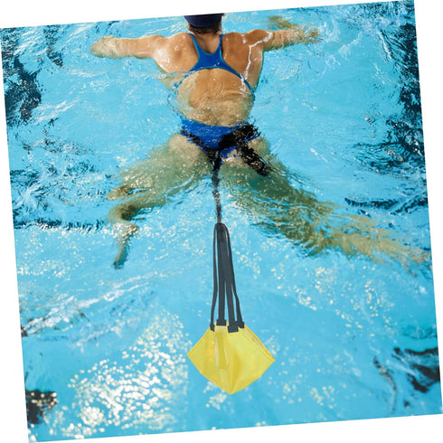Swimming Equipment Suite - Training Cord Fitness Resistance Bands, Sports Belt, Swim Gear, Training Accessories