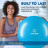 ProBody Pilates Exercise Ball - Multiple Sizes Gym Grade Balance Ball for Fitness, Yoga, Workout, Pregnancy & Physical