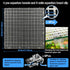 4 Aquarium Lid Hood Fish Tank Top Cover, Plastic Grid Panel Egg Crate Grate