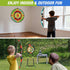 2 Pack 29" Set 24 3 4 5 6 7 8 9 10 11 12 HYES Kids Bow and Arrow with Large Dart Board, LED Light Up Archery