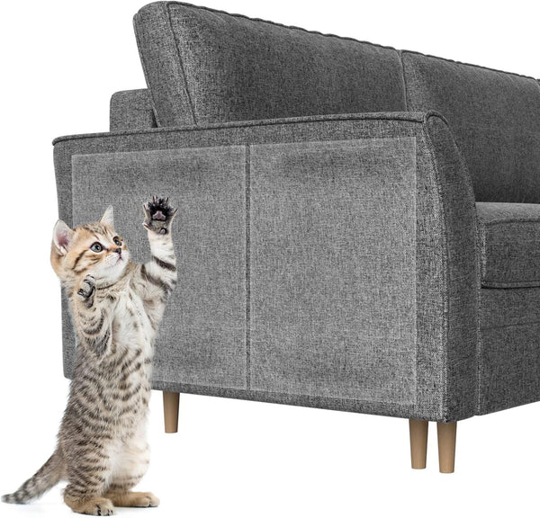 Anti Cat Scratch Furniture Protectors, 11PCS Cat Scratch Deterrent Tape for Couch Corners