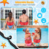 Inflatable Swim Belt - Portable Waist Floatation Belt for Adults, Adjustable Swimming Training Aid