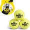 The Big Dog's Balls, Dog Tennis Balls, 3-Pack Yellow, 3 Inch Diameter for Training, Play, Exercise & Fetch