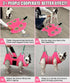 Dog Grooming Hammock, 2024 New Version Barbie Pink Medium Hanging Harness for Nail Clipping and Trimming.