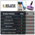 Pack 16 oz We Love Doodles Large Slicker Brush & Lavender Detangler Spray - for Long-Haired Dogs, Dog Leave