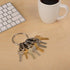 Nite Ize BigRing KeyRing, Multi Key Holder Carabiner with 8 Stainless Steel Key-Holding S-Biners