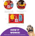 2 Outward Hound by Nina Ottosson Activity Matz Fast Food Fun Plush Dog Puzzle Mat Dog Enrichment Dog Toy, Level