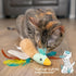 Interactive Plush Duck Cat Toy with Catnip for Playful Cats