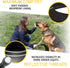 ADITYNA Heavy Duty Dog Collar with Handle, Reflective Black Collar for Medium Dogs, Tactical and Soft Padded