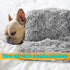 Pet Dog Bed Blankets, Fluffy Fleece Throw Blankets, Soft Puppy Blankets for Cats, S M L XL, Washable & Lightweight
