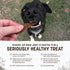 Earth Animal Wisdom Air-Dried Turkey Recipe Jerky Strips Dog Treats, 4 oz. Bag