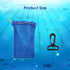 3 3 Skylety Pieces Crab Trap Bait Bags Outdoor Sports Style with Pieces Rubber Locker for Fishing Crab Traps Catch