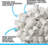 Fluval BioMax Biological Material Remover, 500 g - Biological Filter Media for Aquariums