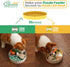 Insert, Dog Bowl Slow Feeder Accessories, Transform Your Lick Bowl to Slow Feeder Insert Dog Bowl, 6 Cups 9.8 Inch Yellow